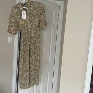 Floral Zara dress new with tags size small